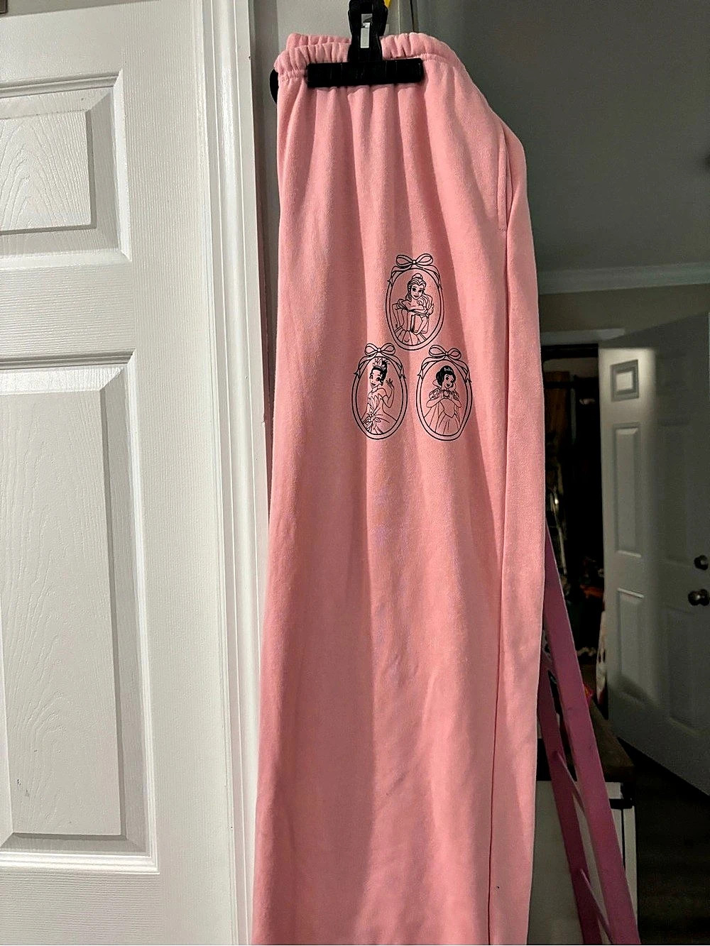 Disney Princess Pink Jogger Pants NWT